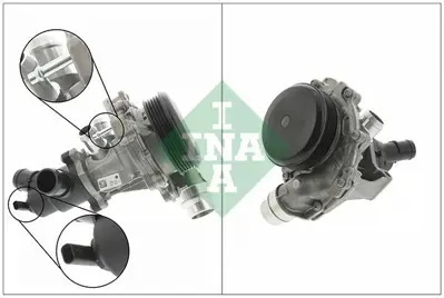 INA 538 0731 10 Devirdaim Pompasi (Om651 Termostat-Li 95 °c) X156 13> W176 14>18 W246 14>18 C117 14>19 A6512000501