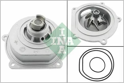 INA 538074110 Devirdaim Su Pompası Land Rover Defender 98>16 Dıscovery Iı 98>04 PEM500040