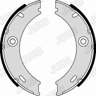 JURID 362420J El Fren Balatası  Spr. 412-Lt 46 Yaysız P.Dısı 14208820, 14208920, 14209020, 14209120, 15864942, 15865142, 15866042, 15866142, 2214200120, 24201320