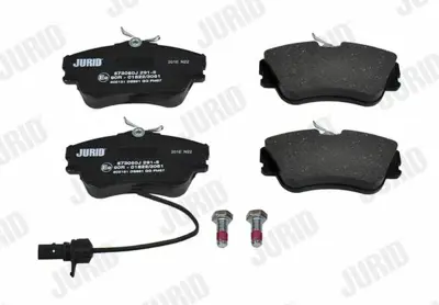 JURID 573050J Fren Balatası Vw T4 Ön Kablolu 2.4d  99 -  7D0698151B