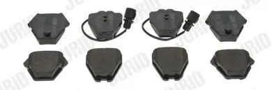 JURID 573208JC Fren Balatası Vw A8 2.5 , 3.7 Tdi Ön 97-02    2311901, 3D0698151B, 441698151G, 4A0698151B, 4A0698151D, 4B0698151, 4B0698151AE, 4B0698151C, 4B0698151D, 4B0698151K