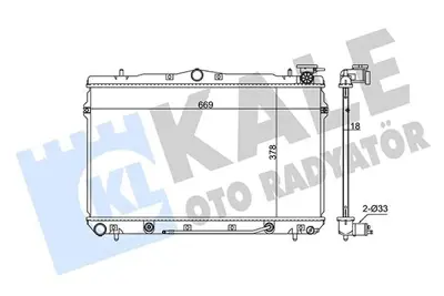 KALE 342310 Motor Su Radyatoru Hyundaı Elantra 1,5 1,6 96> Otomatık (375x668x16) 2531029700, 2531029750, 2531027000, 2531029010, 2531029000, 1283064, 8MK376762091, 8MK376768481, 67000