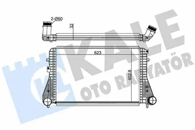 KALE 342380 Turbo Radyatoru Golf Caddy Passat Jetta Touran Bkd Cffb 10> 1K0145803AF