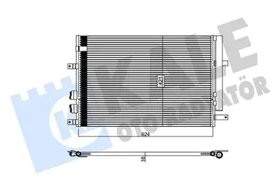 KALE 342390 Klima Radyatoru Alfa 159   Brera   Spıder 1.8 mpı   1.8 Jts   1.9 Jtdm   2.0 Jtdm   2.2 35911, 50506568, 50507287, 50507288, 60694767, 60698005, 8132014, 8132017, 8FC351318391, 8FC351318394