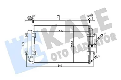 KALE 342985 Klima Radyatoru H100 Kamyonet 04> 976064F100