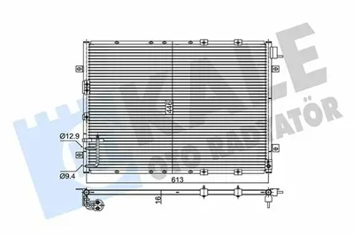 KALE 343115 Klima Radyatoru Kıa Sorento 2.5 Crdı 2002> 976063E000