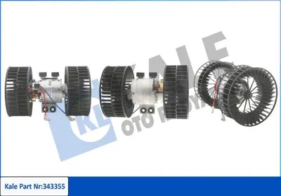 KALE 343355 Kalorıfer Motoru Bmw E38 12v 8391809