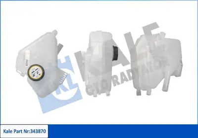 KALE 343870 Radyator Yedek Su Deposu Fiesta Vi 1 0eco - 1 25 16v - 1 4 16v - 1 6 16v 12  > Kapakli 8V218K218AB