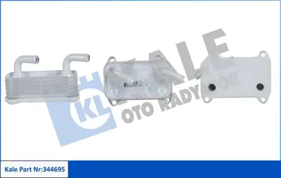 KALE 344695 Yag Sogutucu Volvo C30 (533) 2.4 I D5 T5 06>12 C70 Ii (542) 2.4 D5-T5 06>09 S40 Ii (544) 2.4 04>12 V50 (545) 2.4 D5 T5 07>12 9496495, 30637079, 9445827, 22436495, 7114005, 8MO376726131, 90707