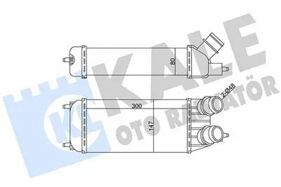 KALE 344895 Turbo Intercoll Radyatoru Expert Iii Jumpy Iii Scudo Iii 1 6hdi 16v 06> 384K4, 1498987080