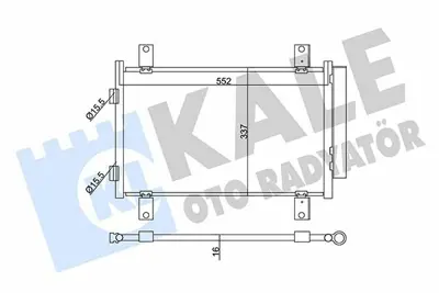 KALE 345350 Klima Radyatoru Jumper Ducato Boxer 07> 6455EC