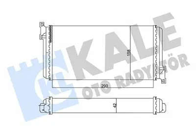KALE 346790 Kalorifer Radyatoru 190 W201 90>93 A0028355401
