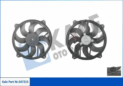 KALE 347215 Fan Motoru C4 C4 Picasso C4 (B7) Ds4 Ds5 P307 Ym Partner Tepe Berlingo Iii P308 P3008 P5008 Rcz 1 6hd 1253G7, 1253K2, 1253F0, 1253F8, 1253K4, 1253K7, 1253Q4, 1253T5, 1253Q7, 1250G1