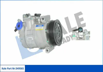 KALE 349565 Klima Kompresoru Bmw E81 130ı 05= E87 130ı 05= E90 05= E92 E93 07= E91 05= E84 64526932176, 64526956716