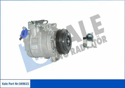 KALE 349615 Klima Kompresoru Bmw M57 D30 E90 06>11 E92 06>13 M54 N43 M57 E60  N57 D30 F07 12>17 M57 M54 D30 E65  6917859, 6983098, 64509174802
