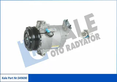 KALE 349690 Klima Kompresoru Astra G Astra H Merıva A Zafıra B Z16xep [5pk V Kayıs Kasnağı] 6854059, 24466994, 13322147, 13124750, 6854088, 1854528, 6854062, 13322144, 13297442, 13297437
