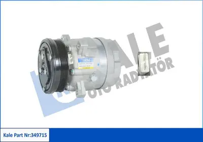 KALE 349715 Klima Kompresoru Fıat Tempra [5pk V Kayıs Kasnağı] [125mm] Klima Kompresoru 7740312, 7740312, 71721687, 60810355