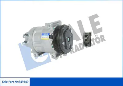 KALE 349740 Klima Kompresoru Fıat Egea Punto 500l 51883102, 51986965, 52003012, 52003263, 71795978, 1141151, 50509535, 50509543, 51883101, 51890247