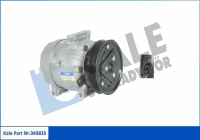 KALE 349835 Klima Kompresoru Renault Megane I Megane Scenıc I Megane Iı 1.4 1.6 16v E7j K4j K4m 7701499859