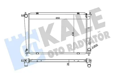 KALE 350520 Motor Su Radyatoru Hyundai Starex Musurlu 01> Manuel (650×438×26) 253104A010