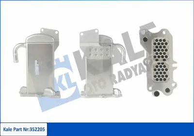 KALE 352205 Egr Sogutucu Transporter T6 Caaa Caab Caac Caae 2,0tdı 09> Sadece Sogutucu 03L131512BM
