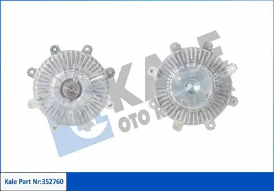 KALE 352760 Radyator Fan Termigi H100 Minibus 94>05 H100 Kamyonet 97>04 2523742560, 2523742561