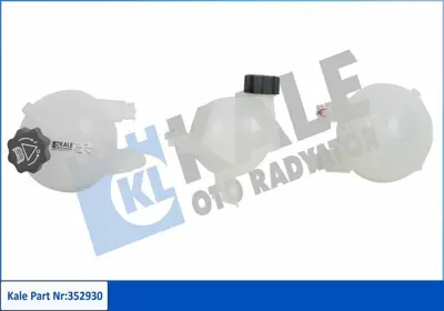 KALE 352930 Genleşme Kavanozu 352930 C2 C3 C4 Ds3 Jumpy P207 P208 P301 P1007 P2008 9800777280, 1323T9, 3637681, 9800777280S1, 3637681S1, SU001A3738, SU001A3738S1, 1306J5, 9681593380