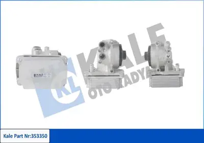 KALE 353350 Yag Sogutucu Komple Transit V184 - Mondeo 2.0 125 Ps Tdci 1C1Q6B624AH