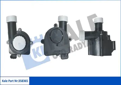 KALE 358365 Ek Su Pompası (Elektrıklı) Jetta Iv Passat Scırocco A4 A5 Q5 1,8 - 2,0 Tdı - Tfsı - Tsı - 11> 9A712160100