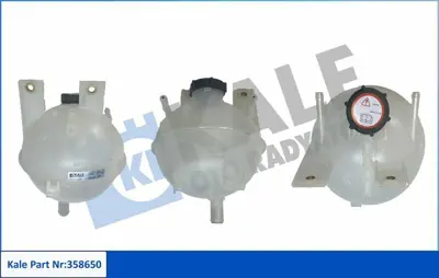 KALE 358650 Radyator Yedek Su Deposu ( Ac) Transıt V83 T12 T15 93>01 7166663, 7166664, 95VB8A080CF, 95VB8A080DF, 1000249, 1025558, 1029727, 1049625, 1078160, 1230968