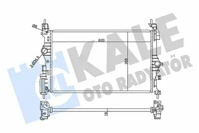 KALE 358955 Motor Su Radyatoru Corsa E 15> B10xft - D10xfl 12141165A, 12141165B, 12141165C, 12141165D, 12141165E, 13141165, 13141165C, 1E141165A, 1E141165B, 1E141165D, 28141117, 28141117X, 28198141CX, 38105266AB, 38105266AK, 38105266AN, 38105266D, 6B141031M, 6B141031N, 6B141117B, 6B141117D, 6B198141B, 6B198141BX, 6E141031B, A3141165, B1141165, B1141165G, B4198165A