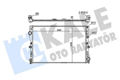 KALE 362745 Motor Su Radyatoru W205 14> S205 14> C205 15> A205 16> W213 16> C238 16> A238 17> A0995002203, RA0171080, 995002203, DRM17104, 8MK376908091, CR2100000P, PL413765, MS2728, 30012719, 627029
