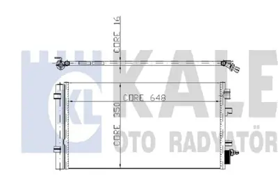 KALE 050ABC060 Klima Radyatoru (Kondenser) Fluence 2010> 921000294R, 921009956R, 921003293R, 8660003440, 8660006078, 921000005R, 921100001R, 911003293R, CA2056, 921000294
