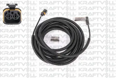 KRAFTVOLL 05090578 Abs Sensörü Ön Sol Kampana Tıp ( 3900 Mm )b Tıpı Sıyah Fıs( Spıral Korumalı ) Man Tga 00> Tgx Tgs 07 81271206166, 81271206, 0486000263, 81271206166, 81271206128