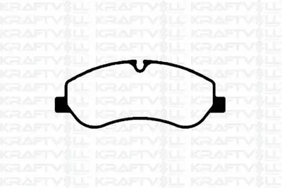 KRAFTVOLL 07010065 On Fren Balatası Tourneo Custom Transıt Custom V362 2,2tdcı 12  > (Arka Tek Teker) 2221820, 1916326, 1842632, 1763915, BK212K021AA, BK212K021AB, 3H23D05, 2162266, JK212K021GA, BK212K021AC