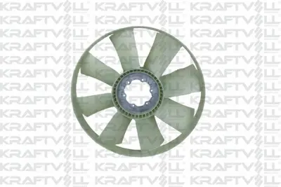 KRAFTVOLL 08020153 Vantılator Pervanesı Daf Cf65 Cf75 Cf85 98>13   (8 Kanat) 1308285, 1399180, 1448197, 1733234, 8MV376728771, 1500572, 1428347