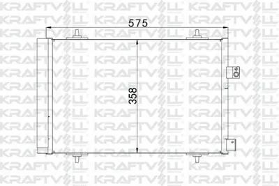 KRAFTVOLL 08060098 Klima Radyatoru (Kondanser) P407 P508 C5 Iıı 2008> Dw10bted4 (2.0 Hdı 16v) 6455HV, 9685742080, 9683011280, 6455JB, 9678872080, 6455FX, 6455CP, 6455GY, 9686200580, 96862005