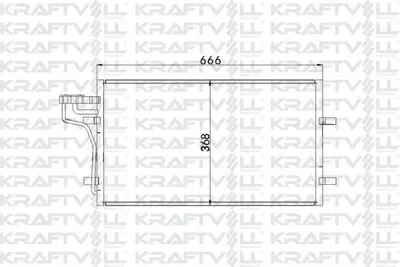 KRAFTVOLL 08060117 Klima Radyatoru Focus Iı 03>11 Focus Iı C Max 04>11 1.6tdcı - 2.0tdcı 1234248, 1335552, 1516838, 3M5H19710AB, 3M5H19710CA, 3M5H19710CB, 3M5H19710CC, 3M5H19710AA, 1491689, 3N5H19710AA