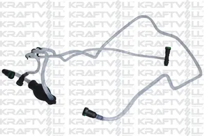 KRAFTVOLL 10030810 Radyator Ust Hortumu Kangoo 1,9d 03--> 8200140616