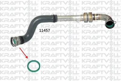 KRAFTVOLL 10031392 Turbo Hortum Contası Megane Iıı 1.5 Dcı, Fluence 1.5 Dcı 7701070785