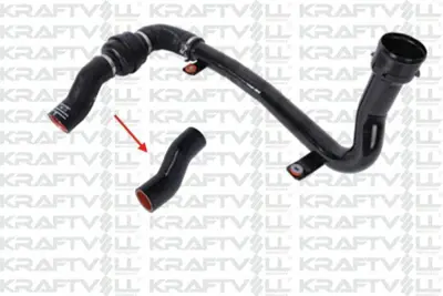 KRAFTVOLL 10031677 Turbo Hortumu(Metal Boru Harıc) Boxer Iv  2.0hdı Jumper Iv  2.0hdı 1398849080, 1638153280