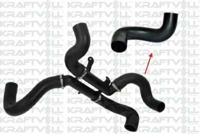KRAFTVOLL 10031757 Turbo Hortum C5 Iii Icin Hava Dozorune Giren (407 Ve C5 Ii Icinturbo Sogutucu Borusuna Giren) Dv6 (1 6hdi 16v) 382SC