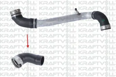 KRAFTVOLL 10033635 Turbo Hortumu Bmw  X5 E53 3.0 D Metal Boru Harıc 11617799395