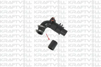 KRAFTVOLL 10034704 Turbo Borusu Hortumu 3 Kat Polyester Kullanılmıstır 35mm X 5 Cm Renault Megane Iı - Clıo Iı - Kangoo 8200109955, 8200164191, 2232400QAA, 14460BN707, 8200218988, 7700622374
