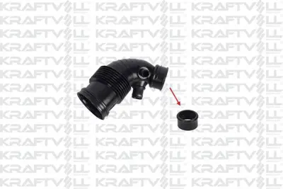 KRAFTVOLL 10060362 Hava Fıltre Contası Ok Ile Gosterılen Conta Bmw F20 F30 F80 13717597586, 7597586