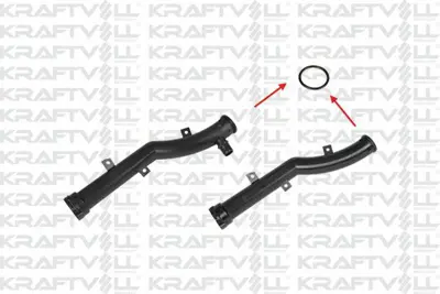 KRAFTVOLL 10060384 Su Hortum Contası 2008-207-208-3008 I-Iı-308 I-Iı-5008 I-Iı-508 I-Iı-Rcz-C3-C4 I-Iı-Pıcasso-C5×7-Ds3 1319N4, 11537548651