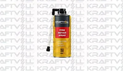 KRAFTVOLL 17043002 Lastik Tamır Kiti 400ml. 1121672, 120329, 1203922, 1214516, 2M141671, 2M141671A, 2M141671B, 2M217580AA, 3G141015F, 3G141015G, 3G141015M, 3G141015N, 3G141015NX, 3L141015N, 3L141015P, 3L141015PX, 6F141015B, 6F141015BX, A5141671, A5141671A, A5141671D, A5141671E, A5141671F, YM217580AA, YM217580AB