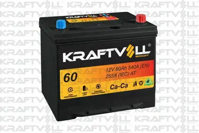 KRAFTVOLL 18010008 Aku 12v 60 Ah D23 (230×173×222) Asya