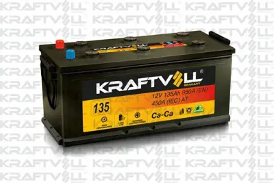 KRAFTVOLL 18020003 Aku 12v 135 Ah D8 (510×190×225) 55176511