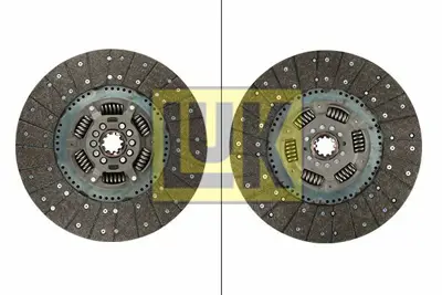 LuK 340 0094 10 Debriyaj Balatası (395mm - 10dıs) - Iveco - Daf - Lf 504213751